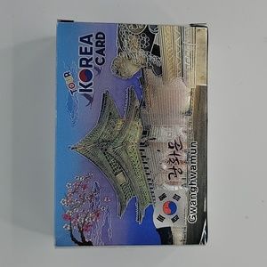 Holographic Playing Cards Deck Tour Korea Gwanghwamun Seoul Tower